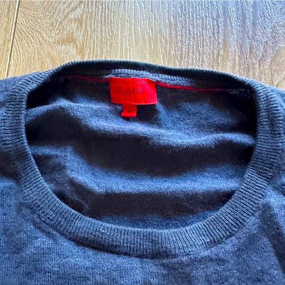ISAIA Men’s Cashmere Cotton Sweater - M - Picture 4 of 5